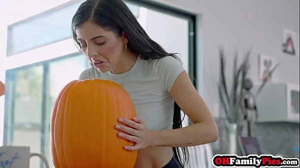 OhFamilyPies.com - Stepbro please fuck Lily Larimar and hot teen Theodora Day tight pumpkins