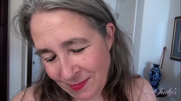 AuntJudys - Sexy Yoga Workout with 52yo Mature Hairy Amateur Grace (POV)