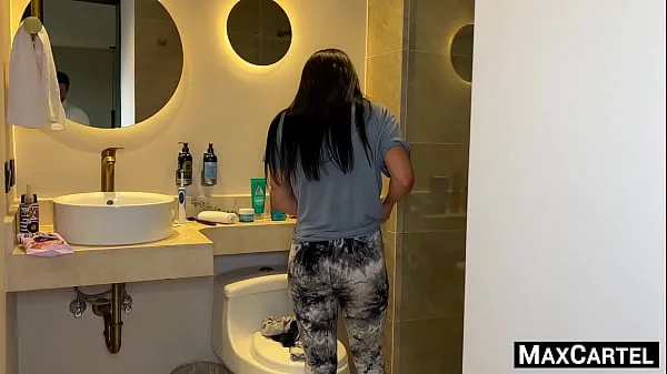 Maid has huge tits