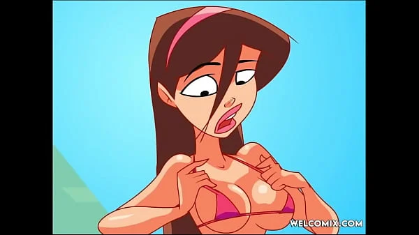 Hot girls getting a suntan - The Naughty Home Animation Hentai