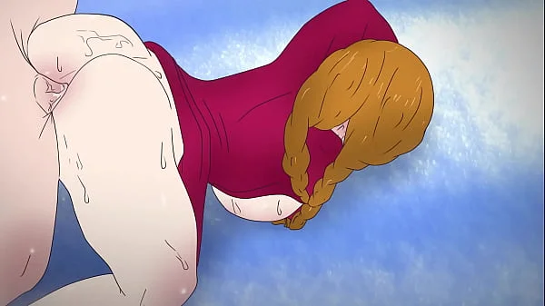 Anna fucked in the snow ! Frozen Anime hentai cartoon
