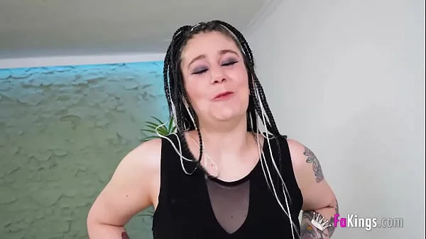 She wants ANAL, but needs a butthole-breaker! Chloe Funny and her hardcore fantasies