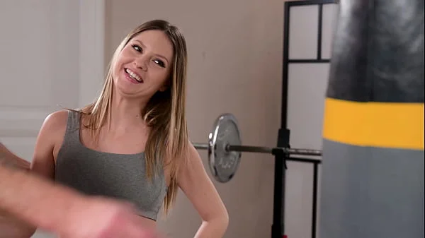 FREE Soft Scene - Fitness Chick Rebecca Volpetti Seduces Her Boxing Trainer GP2727