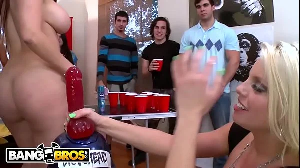 BANGBROS - Curvy Pornstars Crash Dorm Room Shindig And Fuck The Frat Boys