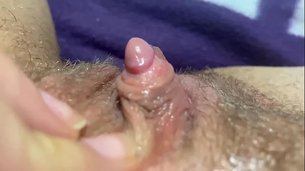 huge clit jerking orgasm extreme closeup