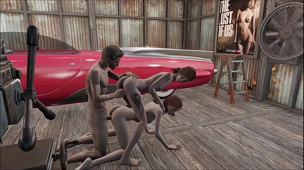 FO4 Good fuck in the garage