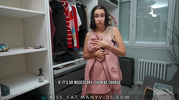 Day 13 - Step mom on Casting Couch / Step son rough fucks busty milf and Fill Pussy with Cum