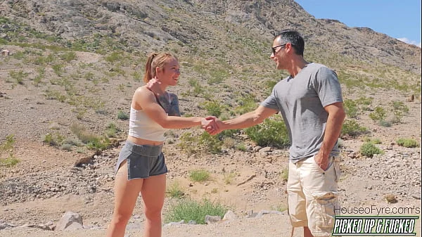 Horny Jogger babe Sonny McKinley Picked Up and Fucked