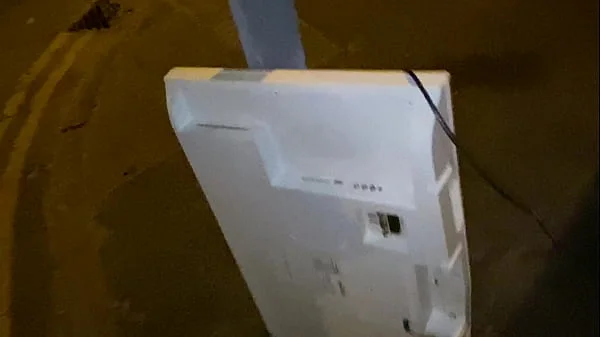 Cracky and the TV