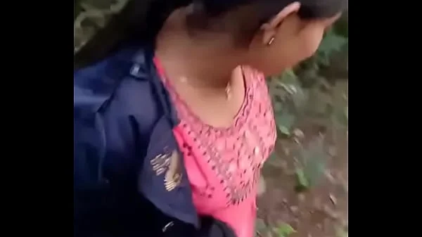 Mangal in the jungle, she made her pussy red after fucking her stepsis in clear audio Voice