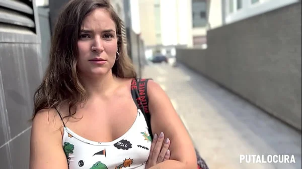 PutaLocura - La jovencita universitaria Vicky Blue traga lefa de Torbe en pillada
