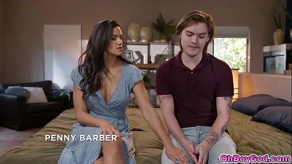 Is that weird? Yeah, Penny Barber! it's fucking weird to watch your stepson Tyler Cruise while he is having sex with his girlfriend Freya Parker for his first time!