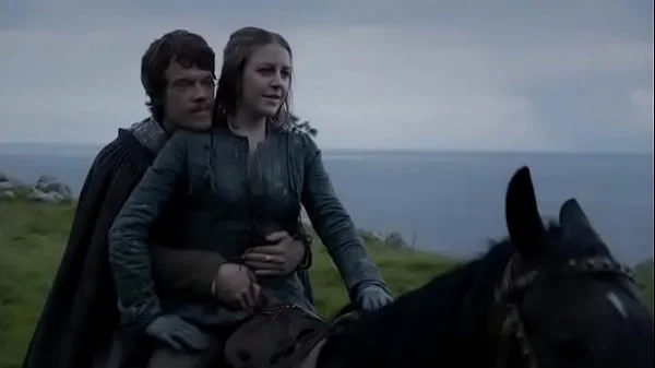Yara Greyjoy hot moments game of thrones Gemma Whelan and Indira Varma.