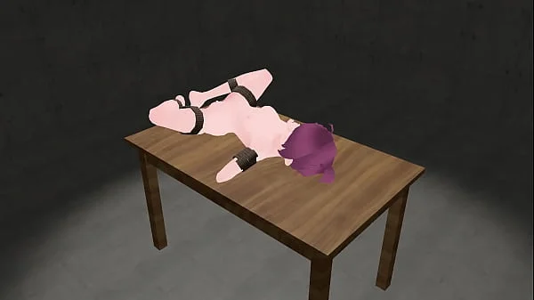 bondage drilldo machine hentai