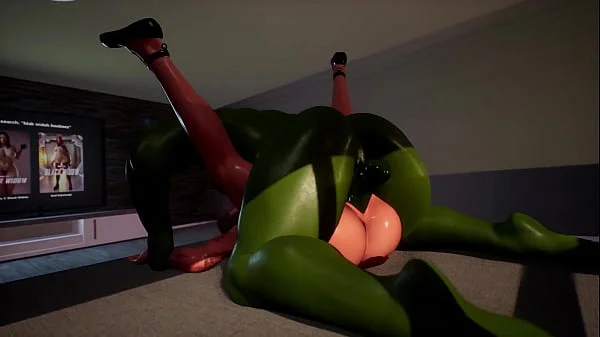 3D Hentai The Incredible Hulk x Black Widow 4k