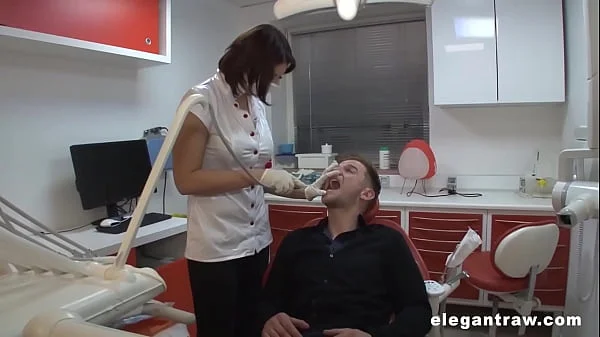 MILF Pornstar Anna Polina Fucks the Dentist