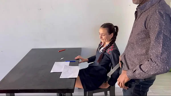 a slutty girl doesn't mind taking a big black cock
