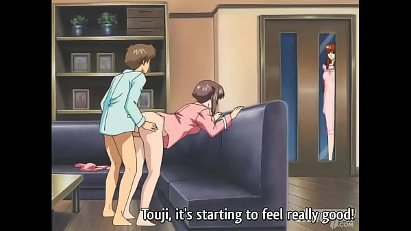 Hentai - step Mom Punishes Her step Son For Catching Him Fucking His step Sister [Uncensored] [Subtitled]