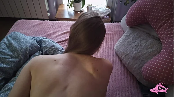 Step sister wanted a hot massage without panties