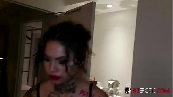 Genevieve Sinn fucked after getting a face tattoo