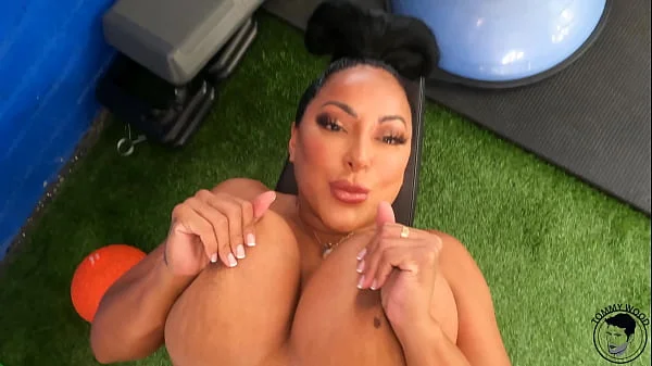 Kiara Mia Big Ass Training Session Turns Hardcore