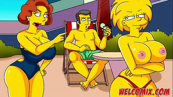 The Simptoons in very hot sex scenes! Simpsons porn hentai!