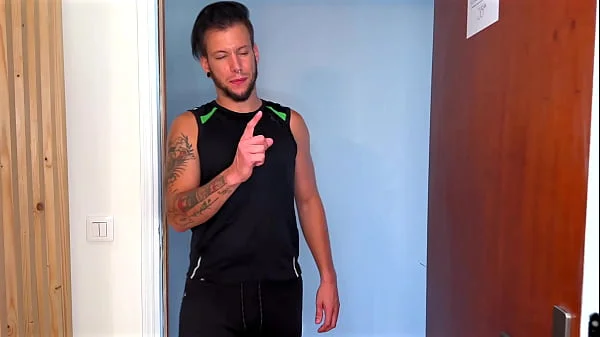 Fucked by his sports coach in the middle of a session