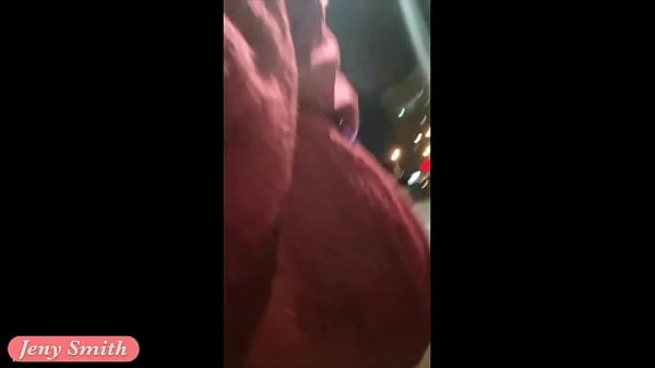 Jeny Smith bottomless in the club. Painted shorts looks like real (hidden cam)