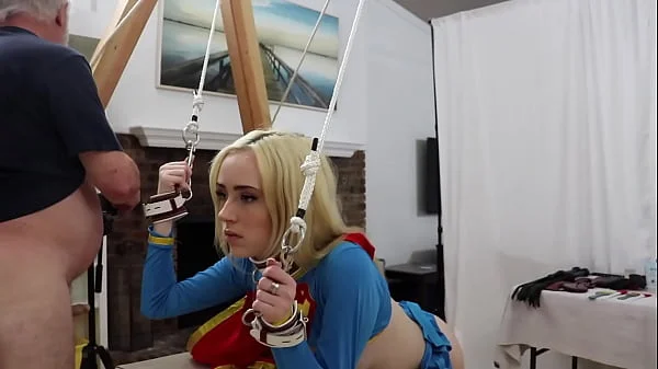 Candy White / Viva Athena “Supergirl Solo 1-3” Bondage Doggystyle Cowgirl Blowjobs Deepthroat Oral Sex Facial Cumshot