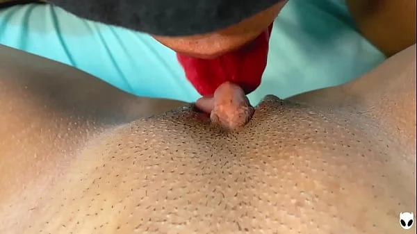 Big clit licking and sucking until girlfriend cums in my mouth
