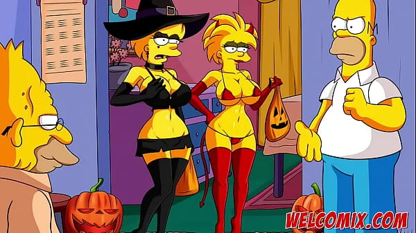 Halloween night with sex - The Simptoons