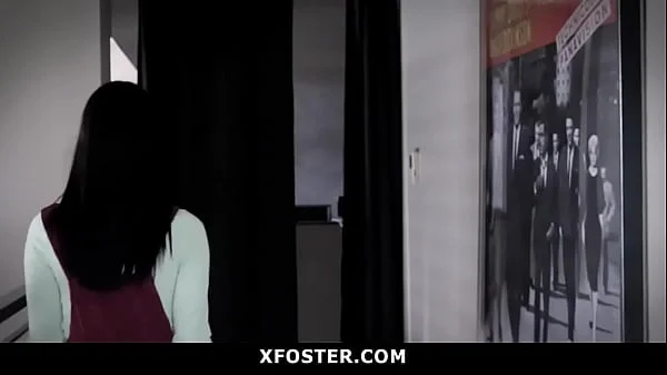 Foster step By step Daddy in Front of Her step Mom