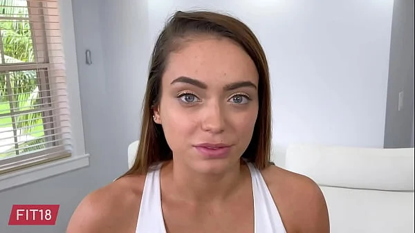 FIT18 - Ashley Anderson - POV Casting Petite Teen With Gymnast Body