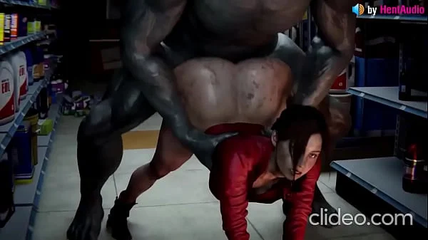 Mr X gives Claire Redfield a nice good fucking